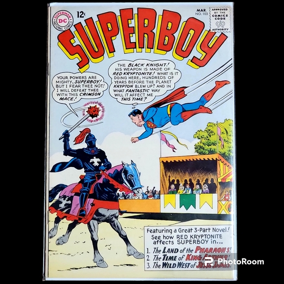SUPERBOY #103 (1963, DC Comics) Silver Age - Fine+ 6.5 Condition - Picture 2 of 3